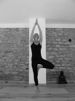 Yoga postures d'équilibre